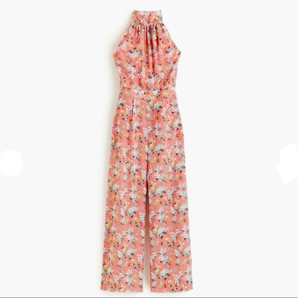 J. Crew Pants - J Crew Liberty Josephine Floral HighNeck Jumpsuit